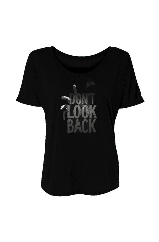 Don't look back dark tee