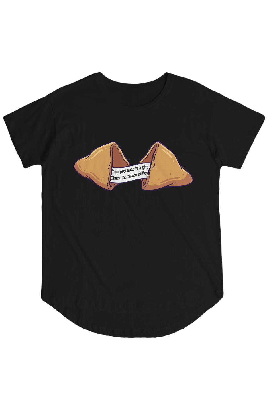 Fortune cookie hi-lo tee