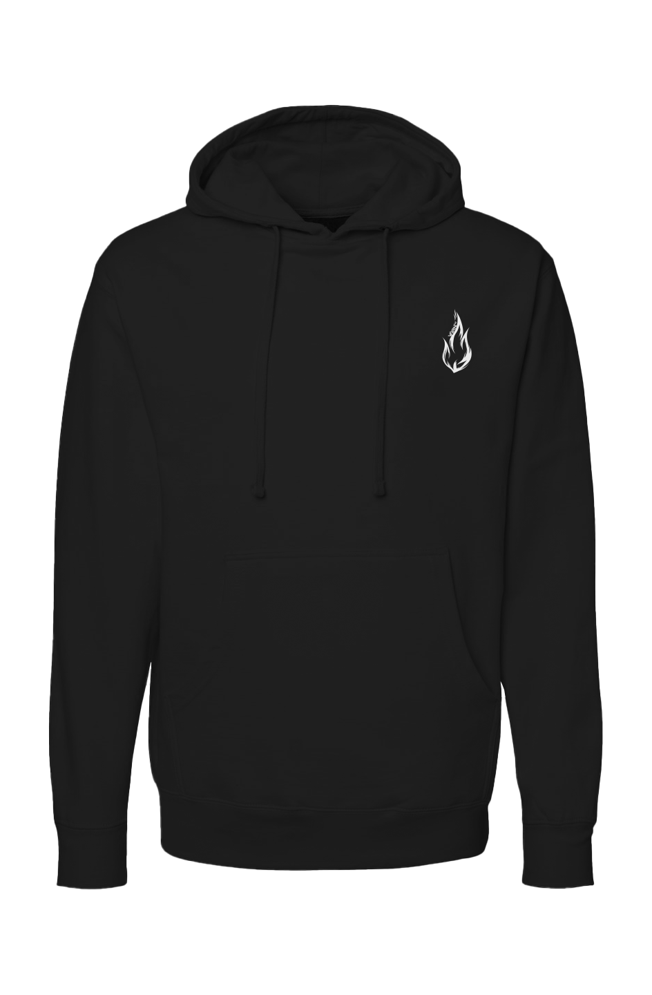 Intense Flames Anime Streetwear Hoodie - Unisex