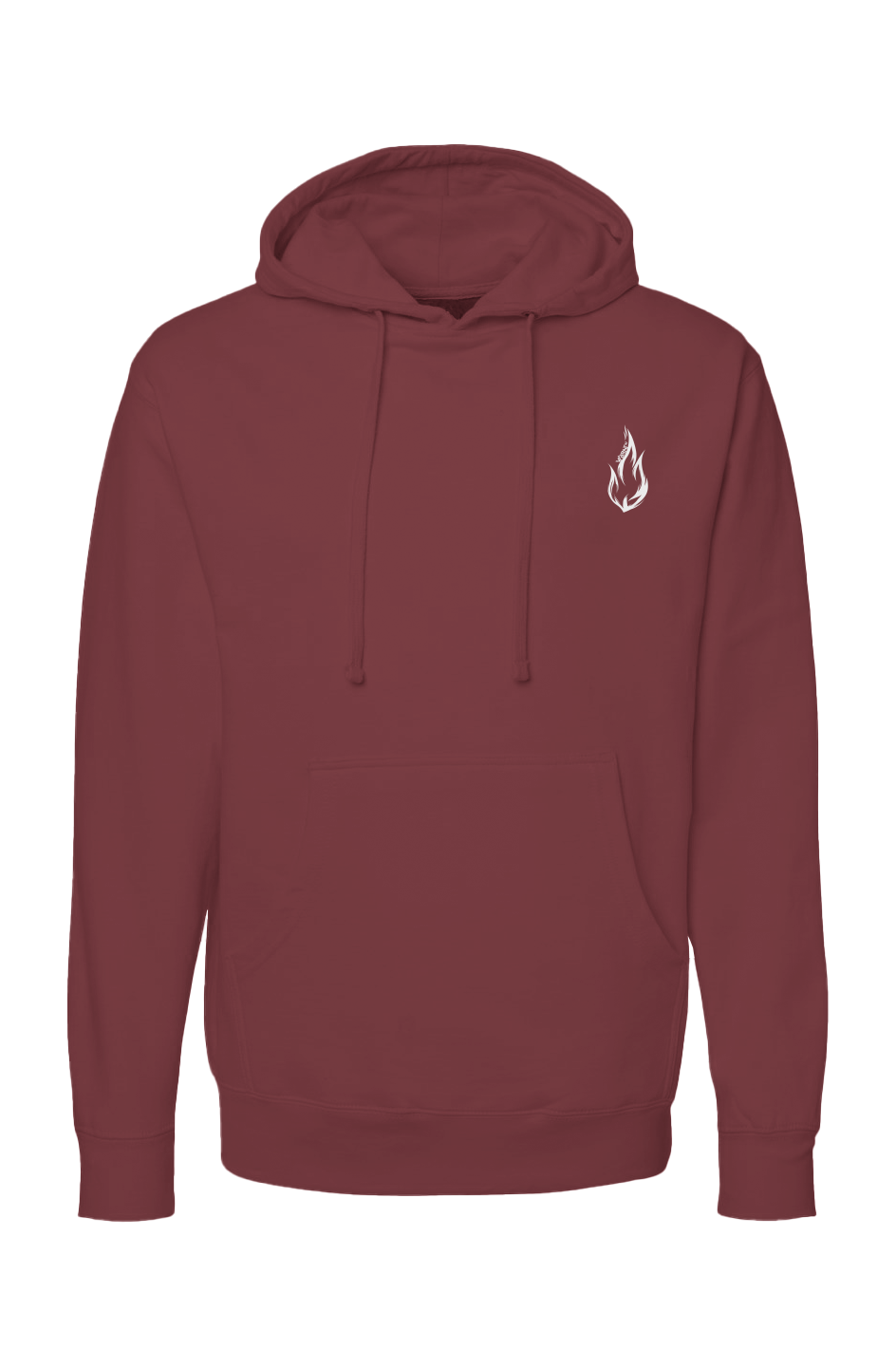 Intense Flames Anime Streetwear Hoodie - Unisex