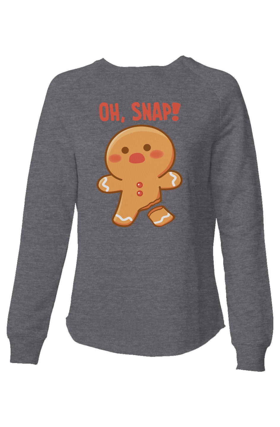 Oh, Snap Gingerbread Christmas long sleeve shirt