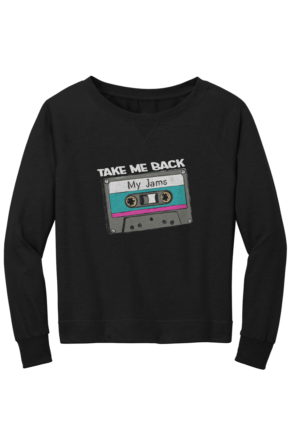 Take me back mixed tape - long sleeve