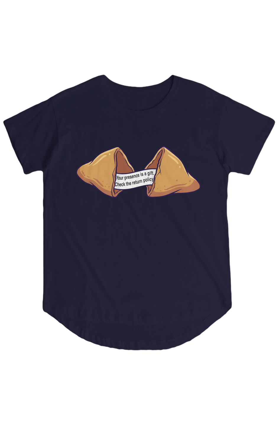 Fortune cookie hi-lo tee