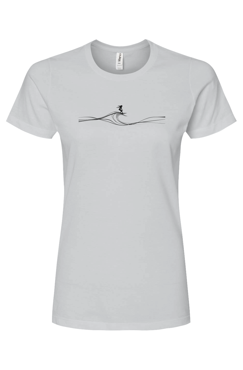 Surfer girl wave tee