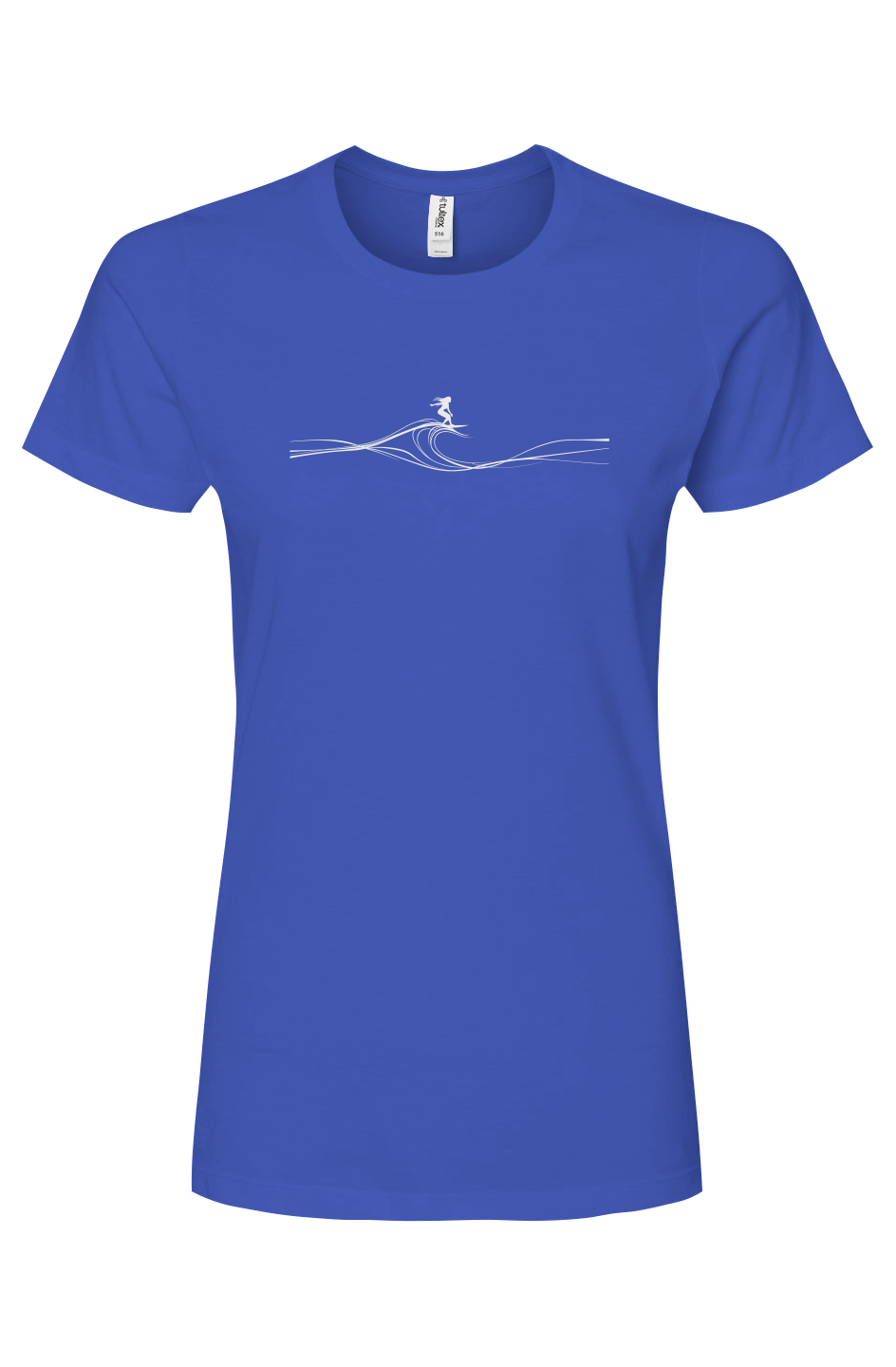Surfer girl wave tee