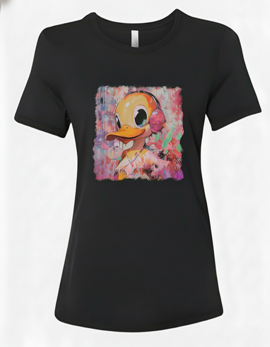 Weird Painted Duck Tee