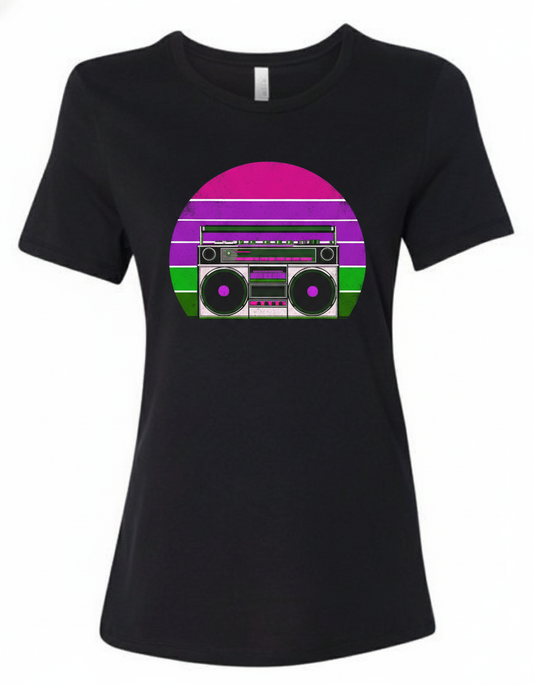 Retro Boombox Relaxed Tee