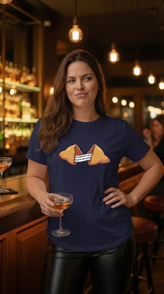Fortune cookie hi-lo tee