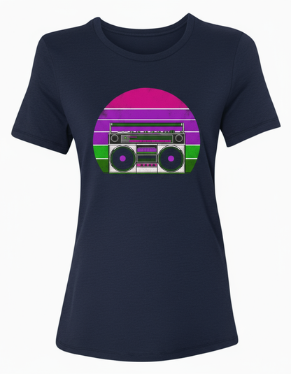 Retro Boombox Relaxed Tee