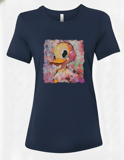 Weird Painted Duck Tee