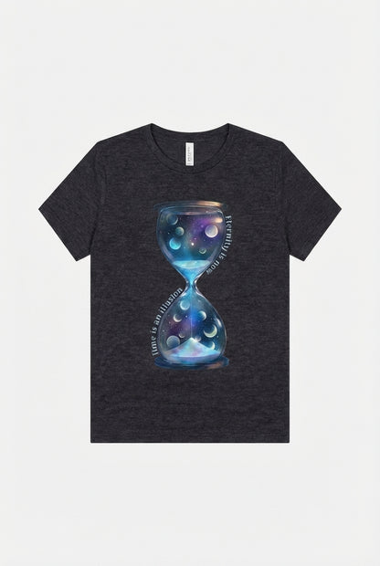 Eternity is now hourglass tee