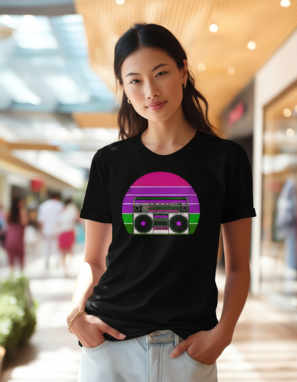 Retro Boombox Relaxed Tee